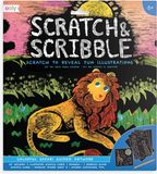 Ooly Scratch & Scribble Kleurrijke Safari