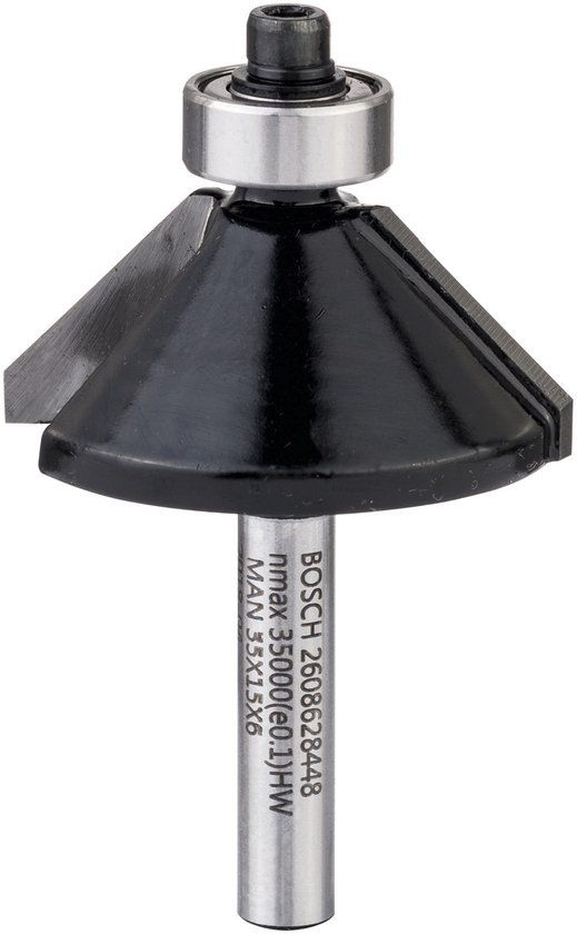 Bosch PRO afkantfrees (voor Zachthout, Hardhout, Ø 34,9 mm, Professional Accessoires Handbovenfrees, Kantenfrees)