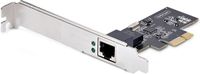 StarTech.com 2.5Gbps NBASE-T PCIe Netwerk Kaart, Intel® I225-V, Single-Port Computer Netwerk Kaart, Ethernet MultiGigabit NIC, PCI Express Server LAN Kaart