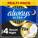Always Ultra Secure Night Maandverband - 72 stuks