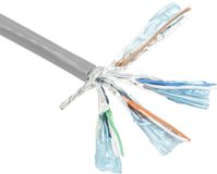 ACT FP600B CAT6 S/FTP PVC Patchkabel Souple Gris - 305 mètre