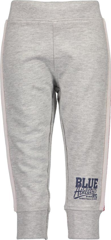 Blue Seven Jongens Joggingbroek - grijs melee - Maat 68 - 100% Katoen - Jongens
