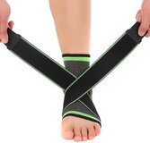 Jumada's Enkelbrace - Verstelbare Enkelbandage - Groen/Zwart - Maat M
