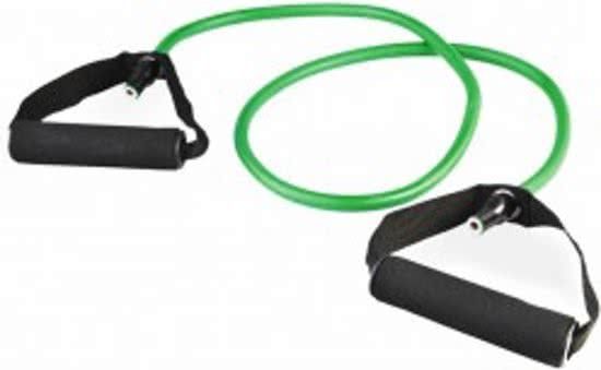 Matchu Sports Fitness Elastiek - Medium groen - Met handvatten