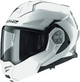 LS2 FF901 Advant X Solid Systeemhelm - Wit - Maat XS