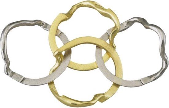 Eureka IQ-puzzel - Ring - Metaal - Niveau 4