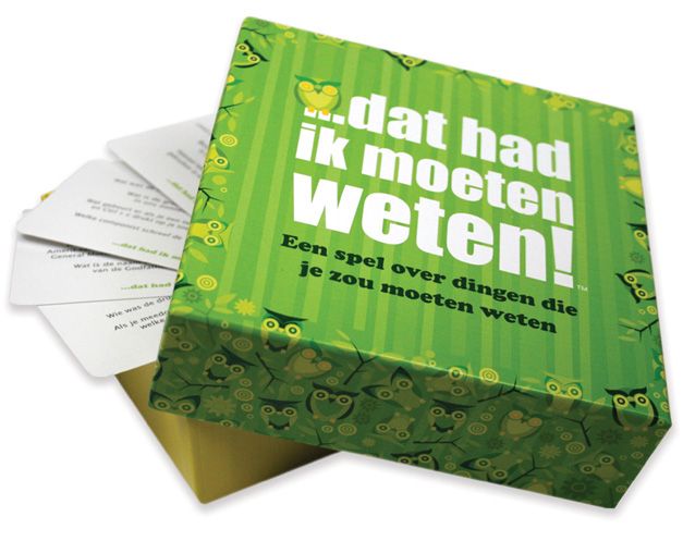 Dat had ik moeten weten - kaartspel