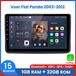 Awesafe Autoradio 9 pouces - Convient pour Fiat Panda 2003 à 2012 - Apple CarPlay Android Auto sans fil - Ram 1 Go + Rom 32 Go - Autoradio avec navigation GPS - Écran radio