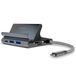 4smarts 7-in-1 USB-C Hub met HDMI, SD-kaartlezer, Ethernet en 100W Power Delivery - Grijs
