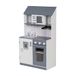 roba 480227 Kinderkeuken gelakt, inclusief fornuis, gootsteen, kraan, magnetron, grill, meerkleurig