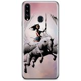 ERT GROUP mobiel telefoonhoesje voor Samsung A20S origineel en officieel erkend DC patroon Wonder Woman 002