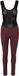 AGU Essential - Bibtight Winter - Warme Fietsbroek Dames - Met Zeem - Bruin - M - Brushed Winterstof - Siliconen Grippers