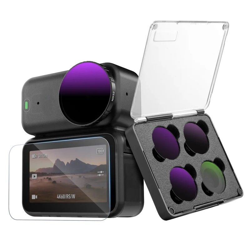 Telesin CPL+/ND8/16/32 Filter Kit Voor DJI Osmo Nano