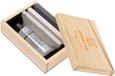 Skerper Arkansas Deluxe Honing Set NAHK03, Soft/Hard/Hard Black Arkansas in Houten Opbergkist
