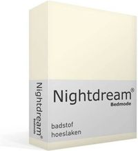 Snoozing badstof hoeslaken - 120/130/140x200 cm - wit