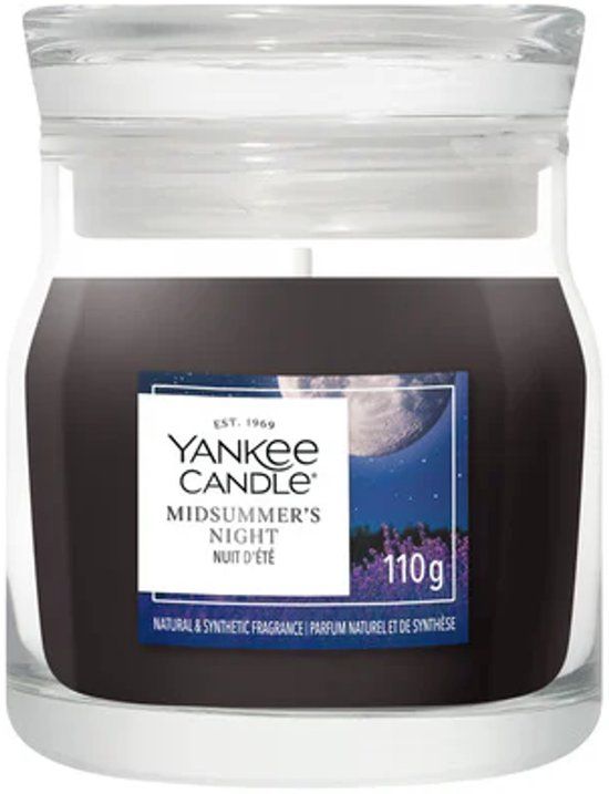 Yankee Candle Midsummer's Night Geurkaars Zwart 1 stuk(s)