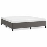 VidaXL Bedframe Kunstleer Grijs 200x200 cm