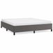 VidaXL Bedframe Kunstleer Grijs 200x200 cm
