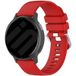 Coros Bracelet silicone classique Apex 46mm (rouge)