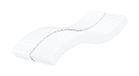 VidaXL High Density Foam Mattress White 80x220x17 cm