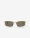 Isabel Marant Lunettes De Soleil Zaria - Femme - Beige - Gris