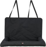 Trixie Autostoel Kussen Dubbel Zwart 95x50x10 cm