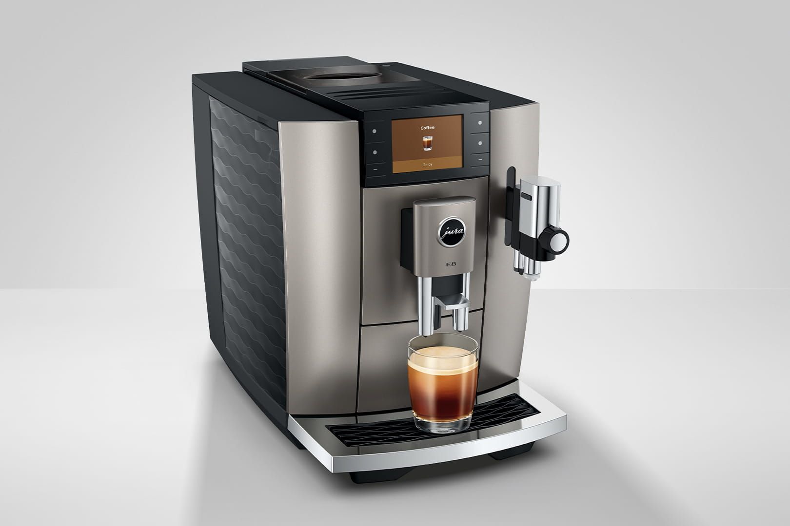 JURA E8 Midnight Silver (ED)