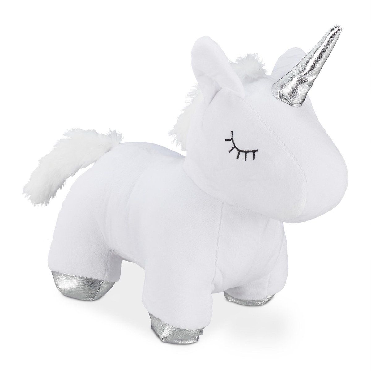 Relaxdays deurstopper eenhoorn - deurbuffer - stof - zacht - deurvastzetter - unicorn