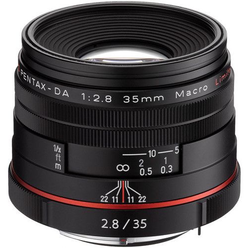 Pentax HD-DA 35mm F2.8 Macro Limited - Zwart