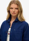 Superdry The Merchant Store oversized linnen overshirt Dames Shirts