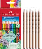 FABER-CASTELL Kleurpotloden set met potloden Natur, 18-delig