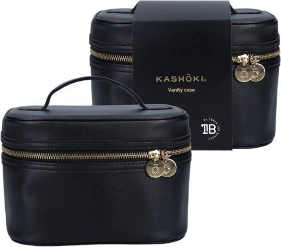 KASHŌKI - Vanity Case Vegan Leather - Black