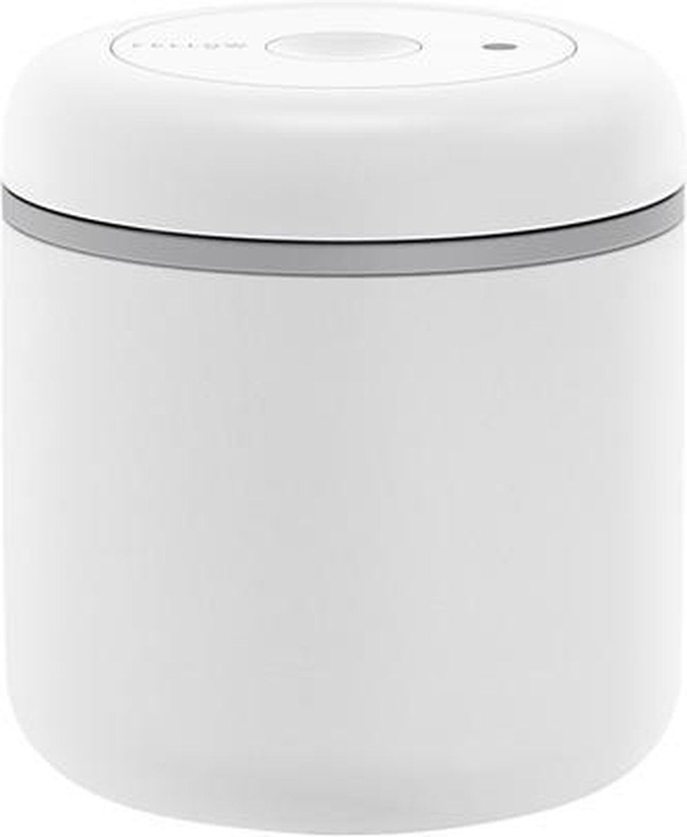 Fellow Atmos Vacuum Canister - 0.7L - Matte White Steel