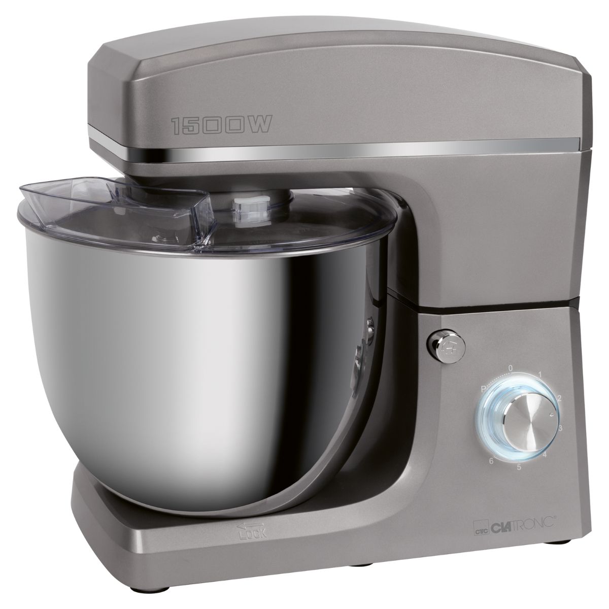 Clatronic KM 3765 - Keukenmachine - 1500W - 10L - Roestvrijstaal