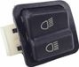 ScooterParts commutateur de lumière pour scooter GY6 50 2T/4T - plastique noir