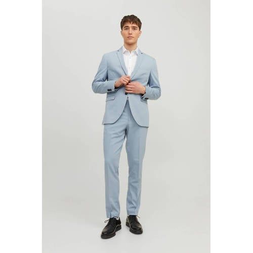 JACK & JONES ESSENTIALS JPRFANCO Ashley Blue Super Slim Fit Suit