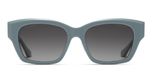 Dita Avonya Lunettes de soleil unisexe papillon gris bleu