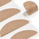vidaXL - Trapmatten - zelfklevend - 20 st - 56x17x3 cm - beige