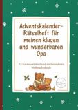 Bookmundo Adventskalender-Rätselheft für meinen klugen und wunderbaren Opa