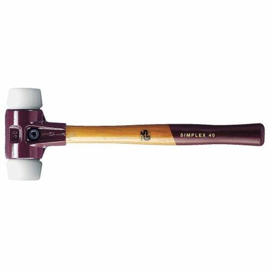 Halder soft face hamer SIMPLEX lengte 350 mm kop Ø 50 mm