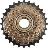 Shimano MF-TZ500 Cassette 7-speed 14-34t Bruin/Zwart