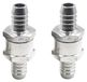 Omgoods - Clapet anti-retour en aluminium de 16 mm pour systèmes de dépoussiérage, lot de 2