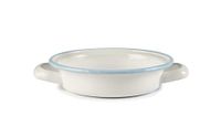 Ibili 920614 eierschaal Versalles 14 cm, Porselein Wit