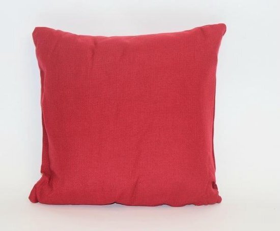 Madison sierkussen 40x40 cm Rib red