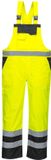 Portwest Twee Kleuren Amerikaanse Overall - Ongevoerd S488 - Geel/Zwart - XXXL