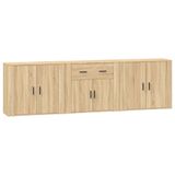 VidaXL Dressoir Sonoma Eiken