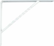 AMIG Plankdrager/steun/beugel Spiraal - metaal - wit - H200 x B150 mm - Tot 225 kg