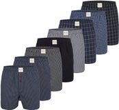 Phil & Co. Berlin Heren Boxershorts 8-pack - Katoenmix - Wijde Pasvorm