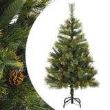 vidaXL Kunstkerstboom met scharnieren en standaard 150 cm