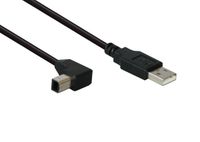 Alcasa câble USB 2.0 0,5 m USB noir